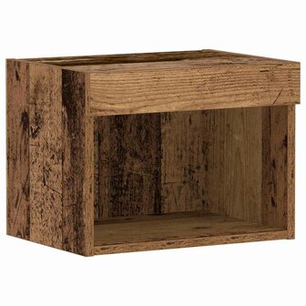 Tv-meubelset Oud Hout 40 x 30 x 30 cm Bewerkt hout 2
