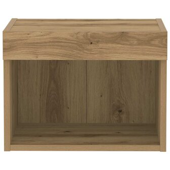 Tv-meubelset Artisan Eiken 40 x 30 x 30 cm Bewerkt hout 6