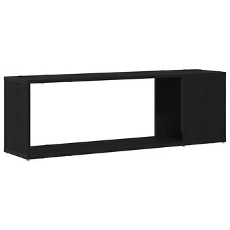 Tv-meubelset Wandgemonteerd Zwart 100 x 24 x 63 cm Bewerkt hout 7