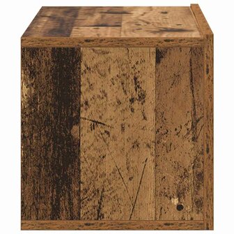 Tv-meubelset Wandgemonteerd Bruin 60 x 30 x 30 cm Bewerkt hout 7