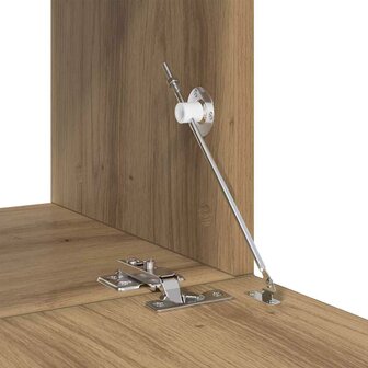 Tv-meubelset Wandgemonteerd Bruin 60 x 30 x 30 cm Bewerkt hout 9