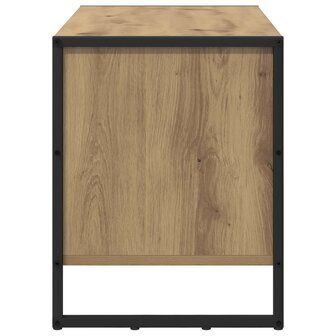 Schoenenkast Ambachtelijk eiken 60 x 35 x 44 cm Bewerkt hout 6