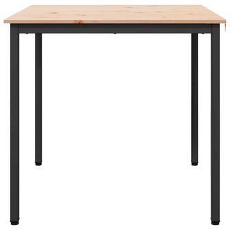 Eettafel Naturel 80 x 80 x 75 cm Massief grenenhout 6