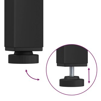 Eettafel Naturel 80 x 80 x 75 cm Massief grenenhout 9