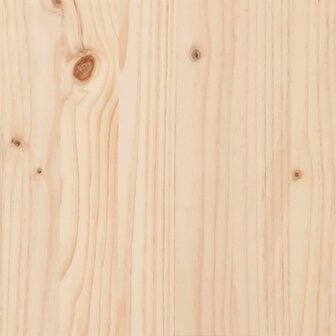 Eettafel Naturel 110 x 55 x 75 cm Massief grenenhout 9