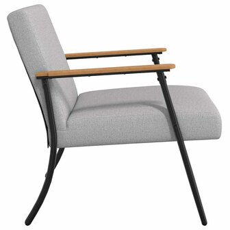 Fauteuil Wolkengrijs 59 x 75 x 78 cm Stof 5