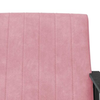 Fauteuil Roze 59 x 75 x 78 cm Fluweel 7