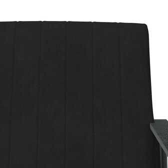 Fauteuil Zwart 59 x 75 x 78 cm Fluweel 7