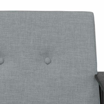 Fauteuil Lichtgrijs 59 x 75 x 78 cm Stof 7