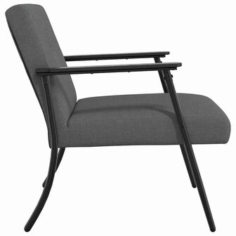 Fauteuil Donkergrijs 59 x 75 x 78 cm Stof 5
