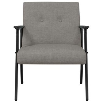 Fauteuil Taupe 59 x 75 x 78 cm Stof 4