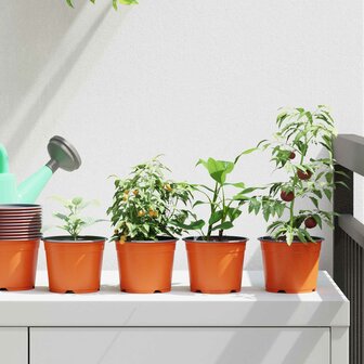 Bloempot 200 pcs Keramiek &Oslash; 15 x 12.5 cm Kunststof 1