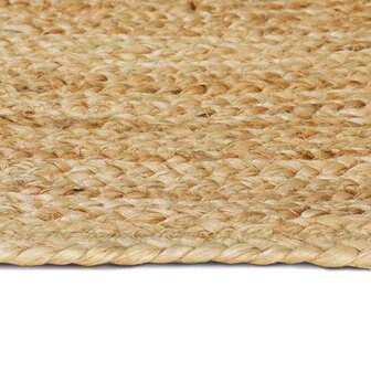 Vloerkleed Bruin 60 x 200 cm Jute 6