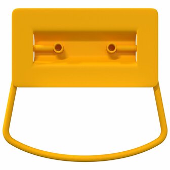Kast Handvatten 2 pcs Mosterdgeel 85 x 45 mm Metaal 6