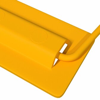Kast Handvatten 12 pcs Mosterdgeel 85 x 45 mm Metaal 8