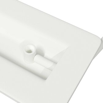 Kast Handvatten 2 pcs Wit 85 x 45 mm Metaal 7