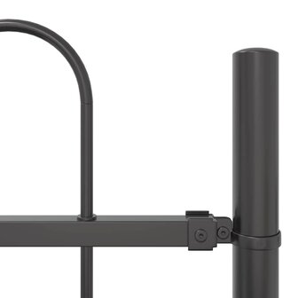 Tuinhek Grijs 1,7 x 0,8 m Poedercoating staal 6