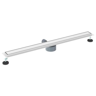 Doucheafvoer 2-in-1 met 360&deg; Sifon Zilver 100 cm 6