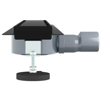 Doucheafvoer 2-in-1 met 360&deg; Sifon Zwart 60 cm 5