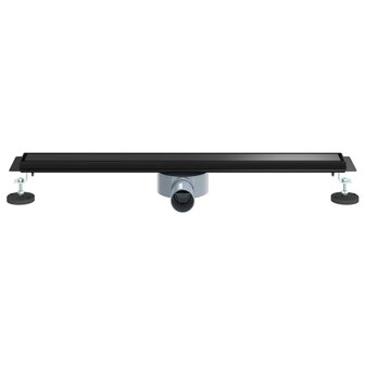 Doucheafvoer 2-in-1 met 360&deg; Sifon Zwart 70 cm 4
