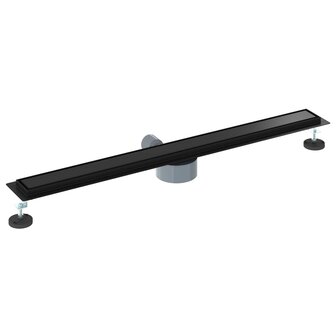 Doucheafvoer 2-in-1 met 360&deg; Sifon Zwart 90 cm 6