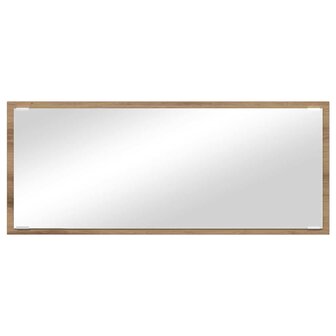 Spiegel met spiegel Artisan Eiken 90 x 8,5 x 37 cm Bewerkt hout 5