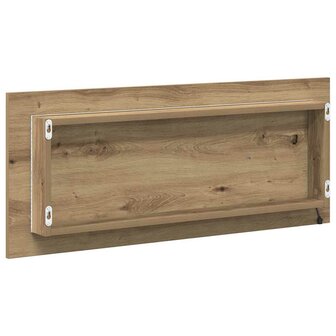 Spiegel met spiegel Artisan Eiken 90 x 8,5 x 37 cm Bewerkt hout 7