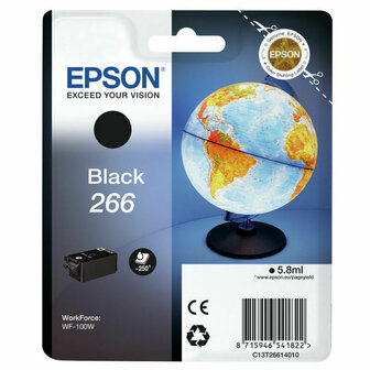 Originele inktcartridge Epson C13T26614010 WF-100W Zwart 1