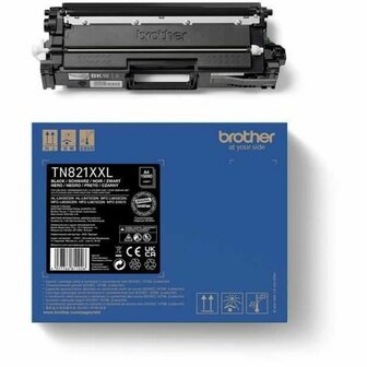Toner Brother TN-821XXLBK Zwart 1