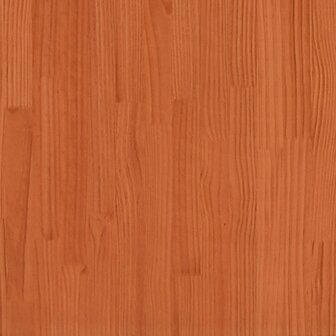 Seniorenbed massief grenenhout wasbruin 120x200 cm 8