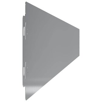 Gazonranden 10 st 10x103 cm gegalvaniseerd staal 5