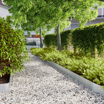 Gazonranden 10 st 15x103 cm gegalvaniseerd staal 1