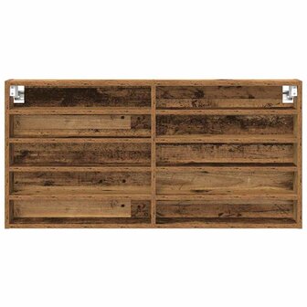 Vitrinekast met plank Oud Hout 100 x 8,5 x 50 cm Bewerkt hout 5