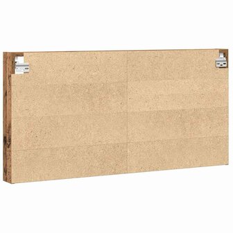 Vitrinekast met plank Oud Hout 100 x 8,5 x 50 cm Bewerkt hout 7