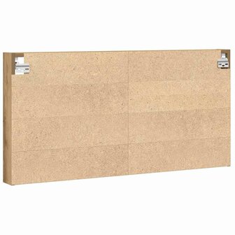 Vitrinekast Artisan Eiken 100 x 8,5 x 50 cm Bewerkt hout 7