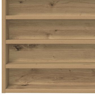 Vitrinekast Artisan Eiken 100 x 8,5 x 50 cm Bewerkt hout 8