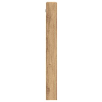Vitrinekast Artisan Eiken 100 x 8,5 x 75 cm Bewerkt hout 7