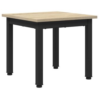 Salontafel Sonoma 40 x 40 x 36 cm Bewerkt hout 2