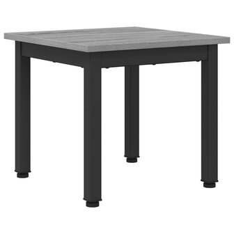 Salontafel Grijs Sonoma 40 x 40 x 36 cm Bewerkt hout 2