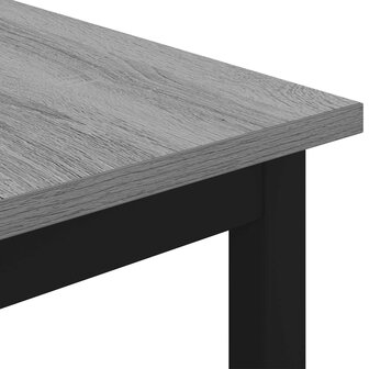 Salontafel Grijs Sonoma 40 x 40 x 36 cm Bewerkt hout 7