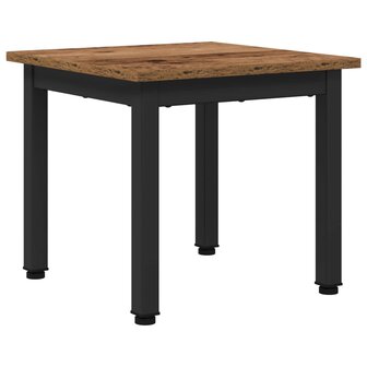 Salontafel Oudhout 40 x 40 x 36 cm Bewerkt hout 2