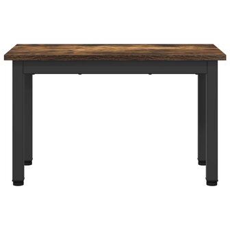 Salontafel Rook Eik 60 x 30 x 36 cm Bewerkt hout 5