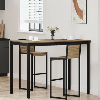 Eettafels Bewerkt hout 1