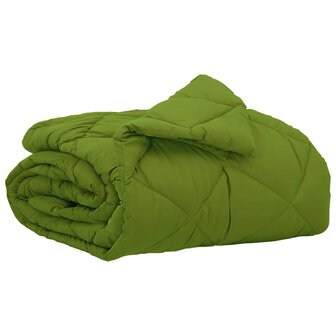 Zomerdekbed Groen 200 x 140 cm Microvezel 2