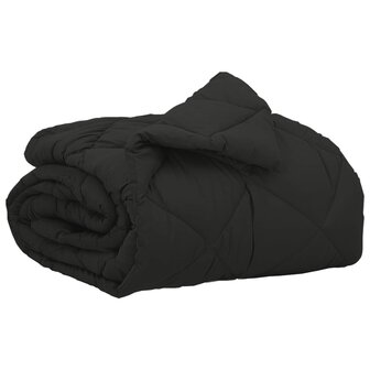 Vol jaar dekbed Zwart 200 x 135 cm Microfiber 2