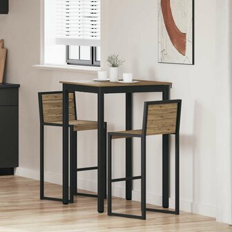 Eettafels Bewerkt hout 1