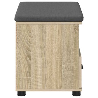 Halbank met kussen met lade Sonoma Eiken 60 x 38 x 46 cm 6
