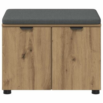Halbank met kussen met opslag Artisan Eiken 60 x 38 x 46 cm 6