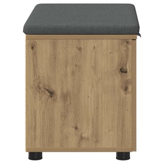 Halbank met kussen met opslag Artisan Eiken 60 x 38 x 46 cm 7