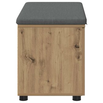 Halbank met kussen met opslag Artisan Eiken 80 x 38 x 46 cm 7